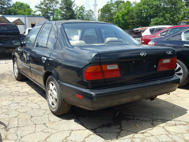 JNKCP01D7TT536729 - 1996 INFINITI G20 BLACK photo 3