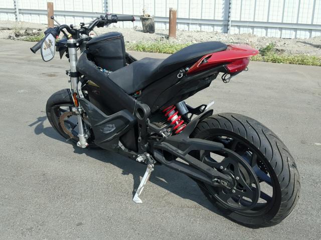 538SM7Z36FCG04818 - 2015 ZERO MOTORCYCLES INC SR 12.5/15 BLACK photo 3