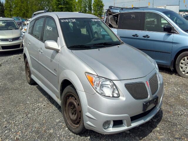 5Y2SL65848Z425410 - 2008 PONTIAC VIBE SILVER photo 1