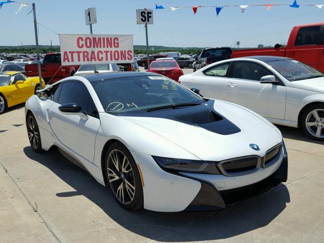 WBY2Z2C58EVX64723 - 2014 BMW I8 WHITE photo 1