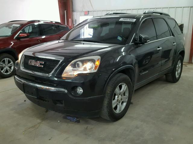 1GKER23727J102859 - 2007 GMC ACADIA SLT შავი ფოტო 2