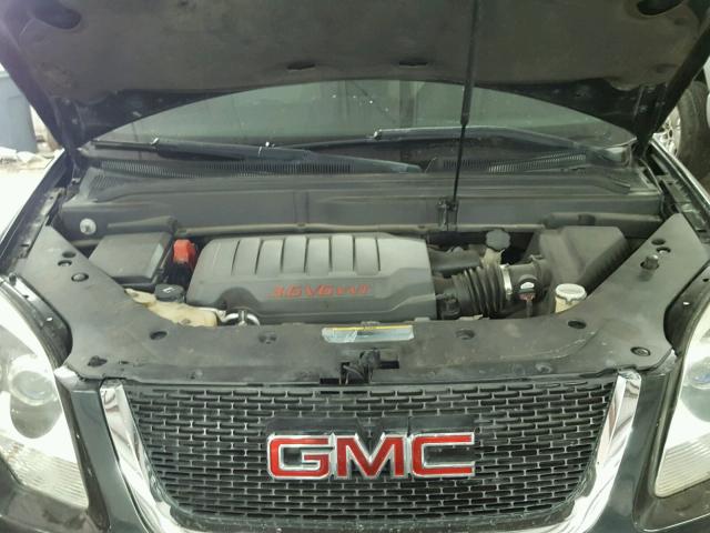1GKER23727J102859 - 2007 GMC ACADIA SLT შავი ფოტო 7