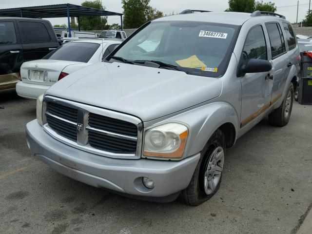 1D4HD48D35F562617 - 2005 DODGE DURANGO SL SILVER photo 2