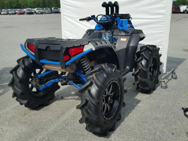 4XASXM950HB128157 - 2017 POLARIS SPORTSMAN 蓝色 照片 4