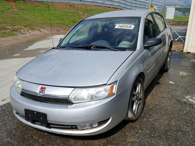 1G8AL52F13Z102105 - 2003 SATURN ION LEVEL SILVER photo 2