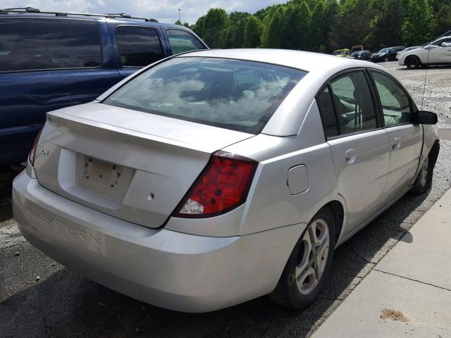 1G8AL52F13Z102105 - 2003 SATURN ION LEVEL SILVER photo 4