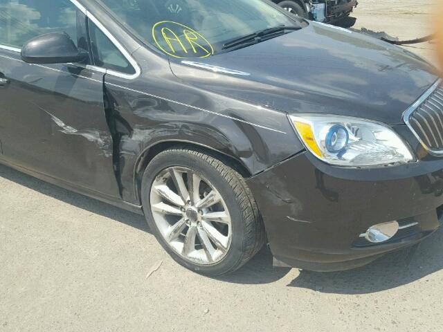 1G4PS5SK2E4183627 - 2014 BUICK VERANO BROWN photo 9