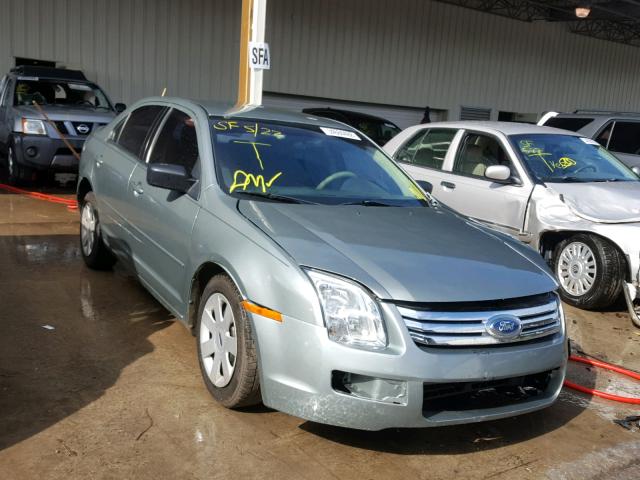3FAFP06Z86R192620 - 2006 FORD FUSION S GREEN photo 1