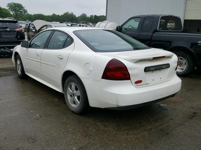 2G2WP522851342345 - 2005 PONTIAC GRAND PRIX WHITE photo 3