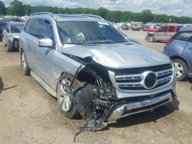 4JGDF6EE1HA841298 - 2017 MERCEDES-BENZ GLS 450 4M SILVER photo 1