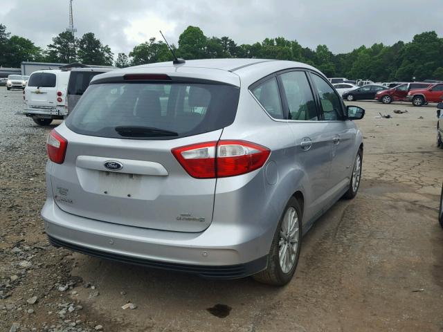 1FADP5BU9DL523036 - 2013 FORD C-MAX SEL SILVER photo 4