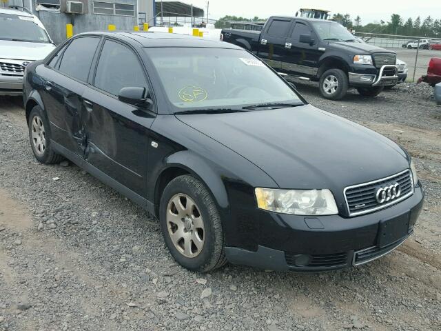 WAULC68E92A064748 - 2002 AUDI A4 1.8T QU BLACK photo 1