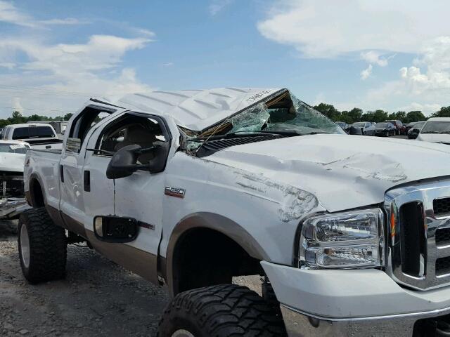 1FTSW21P55EA59196 - 2005 FORD F250 SUPER WHITE photo 9