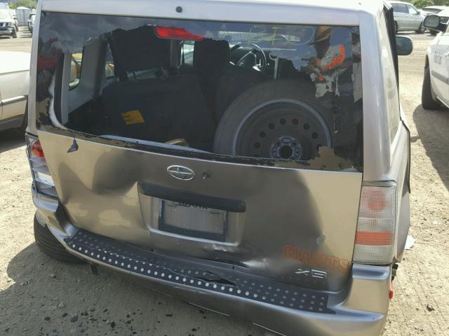 JTLKT324140135192 - 2004 TOYOTA SCION XB ვერცხლისფერი ფოტო 9