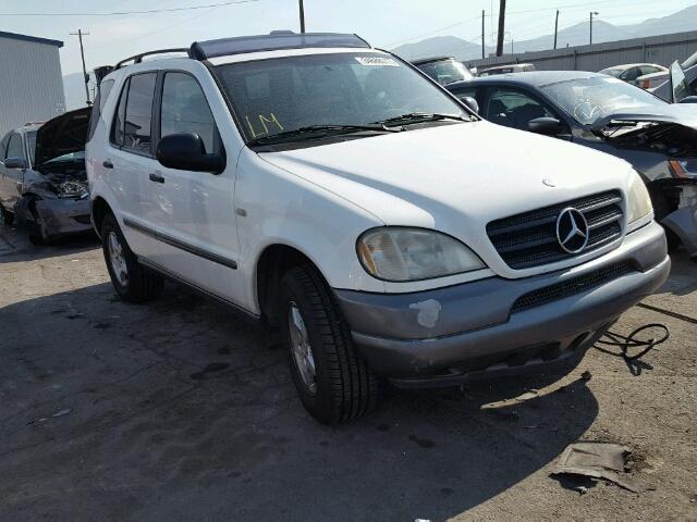 4JGAB54E2XA116284 - 1999 MERCEDES-BENZ ML WHITE photo 1