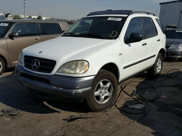 4JGAB54E2XA116284 - 1999 MERCEDES-BENZ ML WHITE photo 2