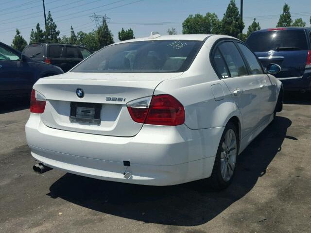 WBAVC53517FZ81607 - 2007 BMW 328 I SULE WHITE photo 4