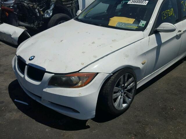 WBAVC53517FZ81607 - 2007 BMW 328 I SULE WHITE photo 9