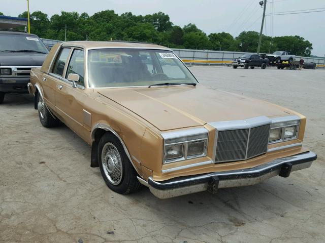 1C3BF66P7FX523244 - 1985 CHRYSLER FIFTH AVEN GOLD photo 1