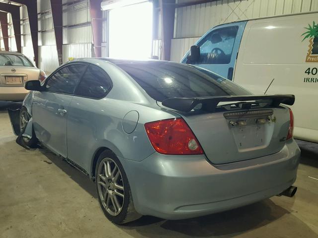 JTKDE177370184736 - 2007 TOYOTA SCION TC 蓝色 照片 3
