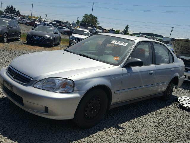 2HGEJ661XXH588504 - 1999 HONDA CIVIC BASE SILVER photo 2