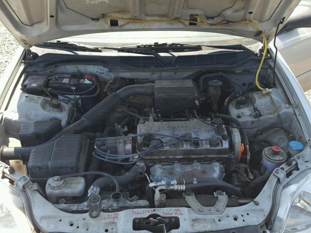2HGEJ661XXH588504 - 1999 HONDA CIVIC BASE SILVER photo 7