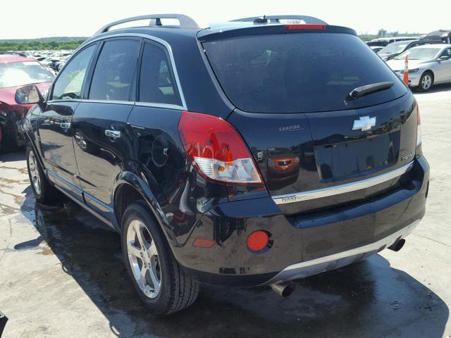 3GNFL4E56CS601284 - 2012 CHEVROLET CAPTIVA SP BLACK photo 3