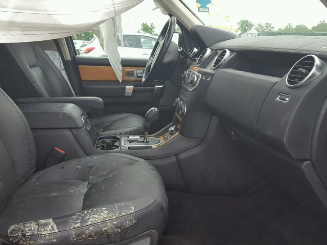 SALAK2D42CA597859 - 2012 LAND ROVER LR4 HSE LU BLACK photo 5