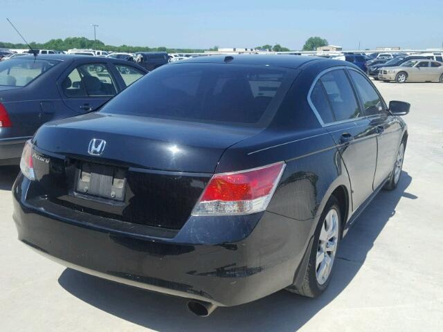 1HGCP2F84AA095659 - 2010 HONDA ACCORD EXL BLACK photo 4