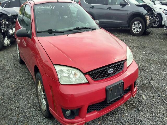 1FAFP31N17W296094 - 2007 FORD FOCUS ZX3 RED photo 1