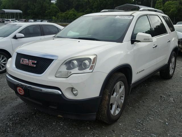 1GKER23708J256004 - 2008 GMC ACADIA SLT თეთრი ფოტო 2