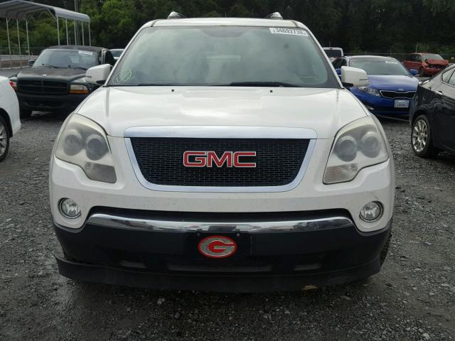 1GKER23708J256004 - 2008 GMC ACADIA SLT თეთრი ფოტო 9