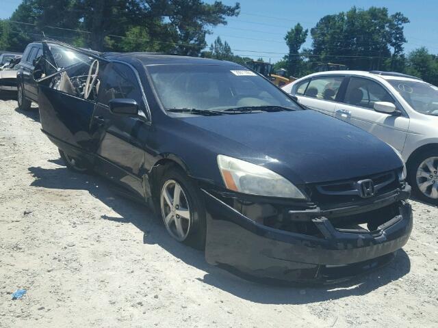 1HGCM56755A063133 - 2005 HONDA ACCORD EX BLACK photo 1