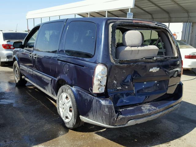 1GNDV23L86D199019 - 2006 CHEVROLET UPLANDER L 蓝色 照片 3