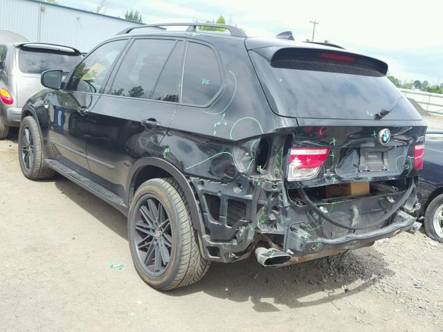 5UXFE83578L162704 - 2008 BMW X5 4.8I BLACK photo 3