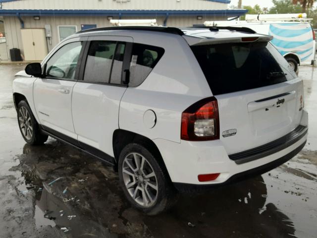 1C4NJCBA5GD754265 - 2016 JEEP COMPASS SP WHITE photo 3