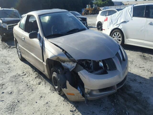 1G2JB12F247355243 - 2004 PONTIAC SUNFIRE TAN photo 1