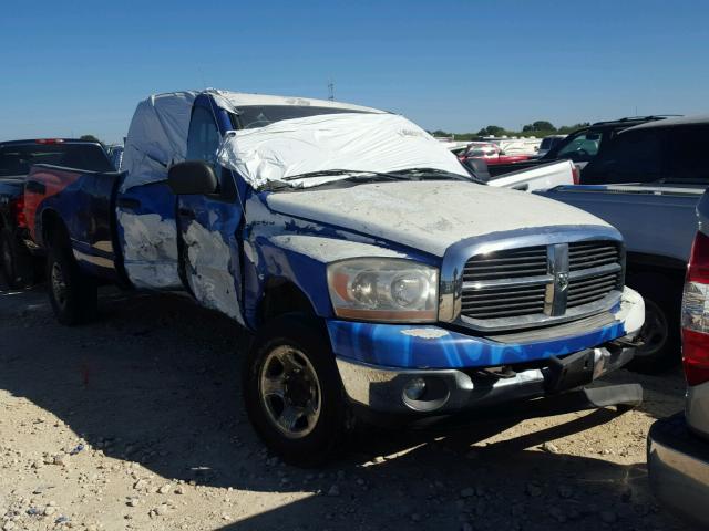 1D7KS28C26J245968 - 2006 DODGE RAM 2500 S BLUE photo 1