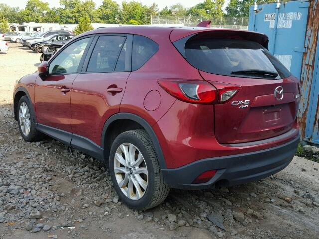 JM3KE4DE1D0141258 - 2013 MAZDA CX-5 GT RED photo 3