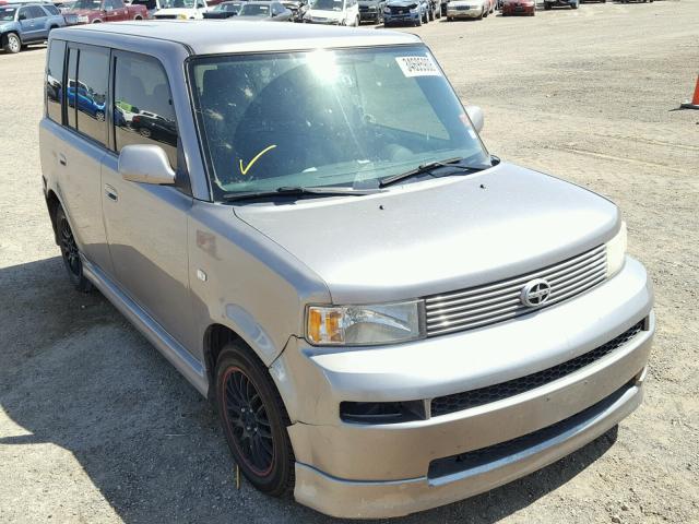JTLKT324550189421 - 2005 TOYOTA SCION XB GRAY photo 1