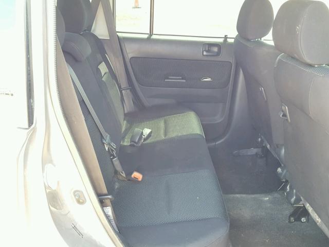 JTLKT324550189421 - 2005 TOYOTA SCION XB GRAY photo 6