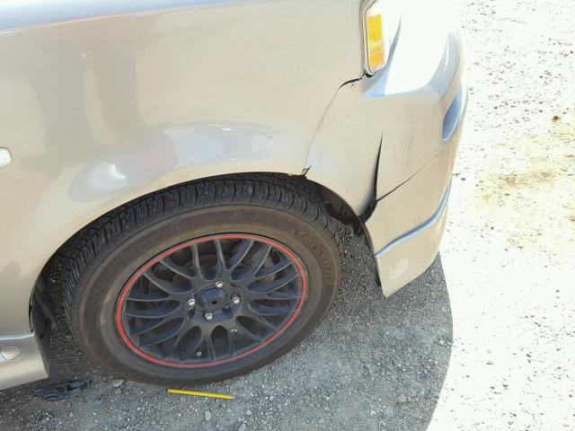 JTLKT324550189421 - 2005 TOYOTA SCION XB GRAY photo 9