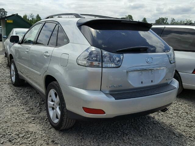 JTJHA31U440058330 - 2004 LEXUS RX 330 SILVER photo 3