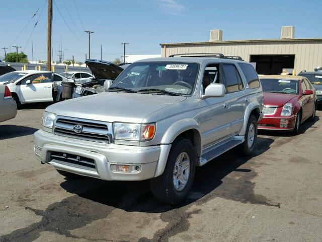 JT3GN87RXY0153231 - 2000 TOYOTA 4RUNNER LI SILVER photo 2