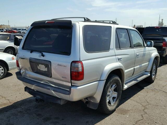 JT3GN87RXY0153231 - 2000 TOYOTA 4RUNNER LI SILVER photo 4