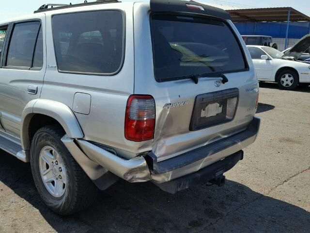 JT3GN87RXY0153231 - 2000 TOYOTA 4RUNNER LI SILVER photo 9