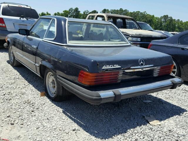 10704412050432 - 1979 MERCEDES-BENZ SL 450 BLACK photo 3