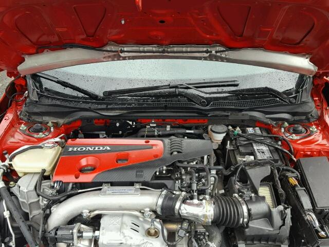 SHHFK8G76JU200310 - 2018 HONDA CIVIC TYPE RED photo 7