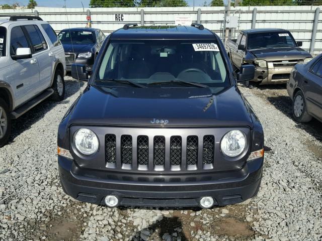 1C4NJPBA2GD525551 - 2016 JEEP PATRIOT SP GRAY photo 9