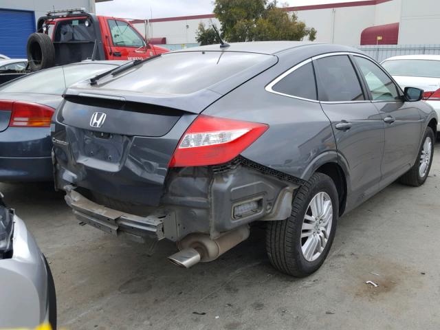 5J6TF3H34CL006845 - 2012 HONDA CROSSTOUR GRAY photo 4